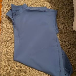 Figs XS Rafaela blue top